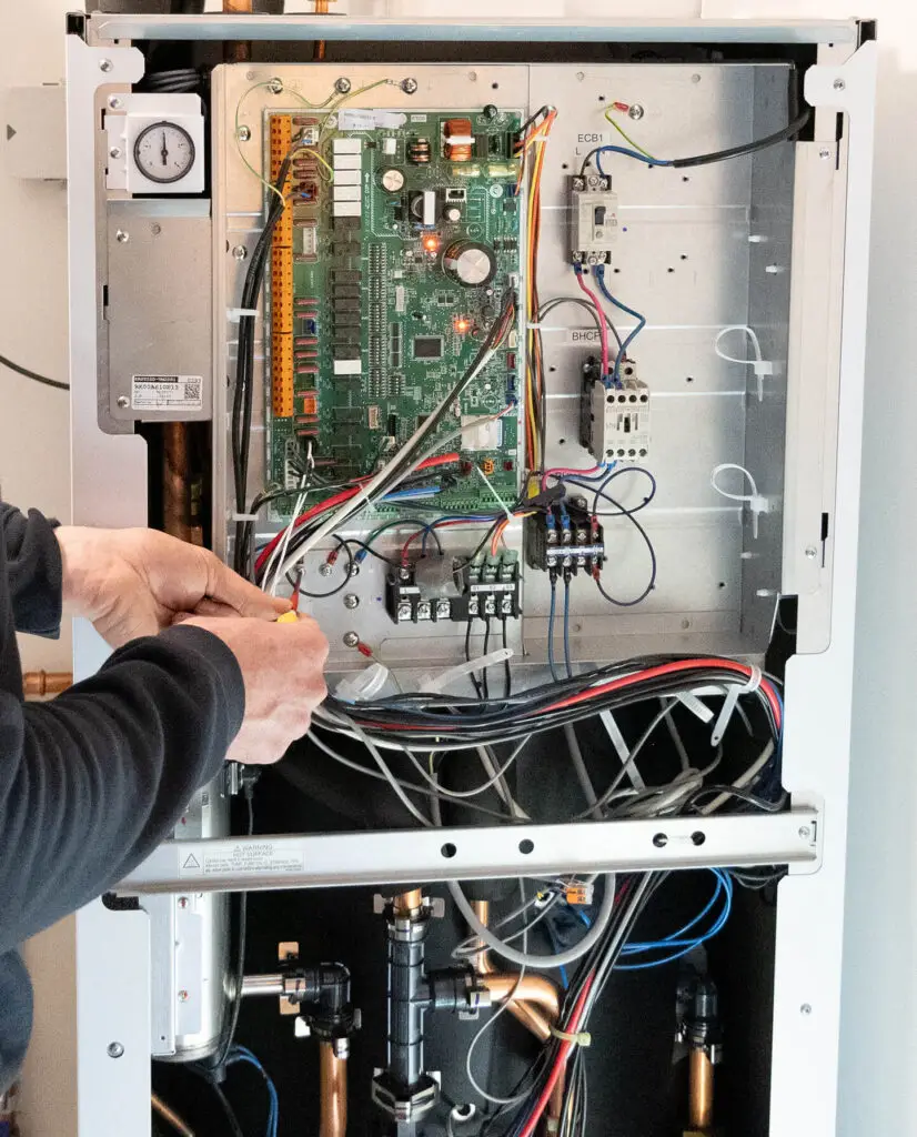 Mitsubishi warmtepomp binnendeel